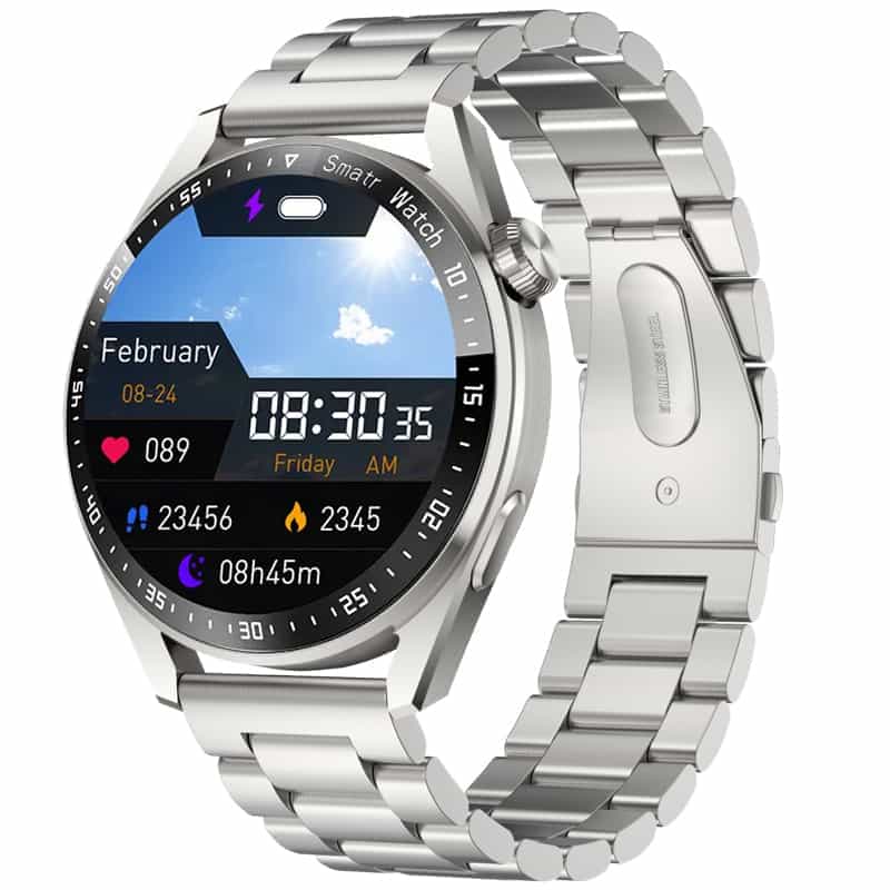HK3Pro AI SmartWatch For Men and Women Black