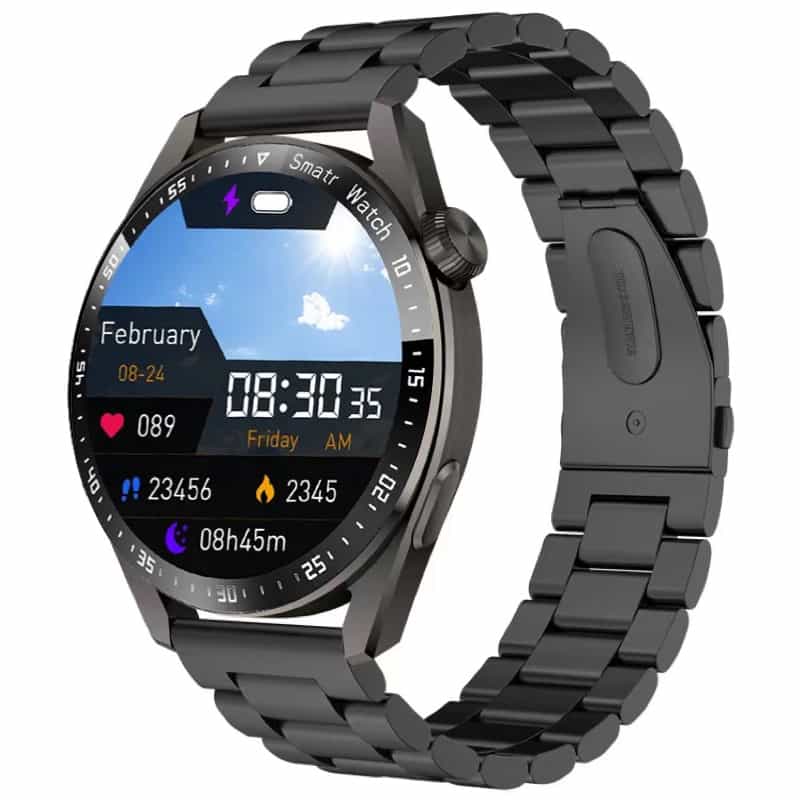 HK3Pro AI SmartWatch For Men and Women Black（XD）